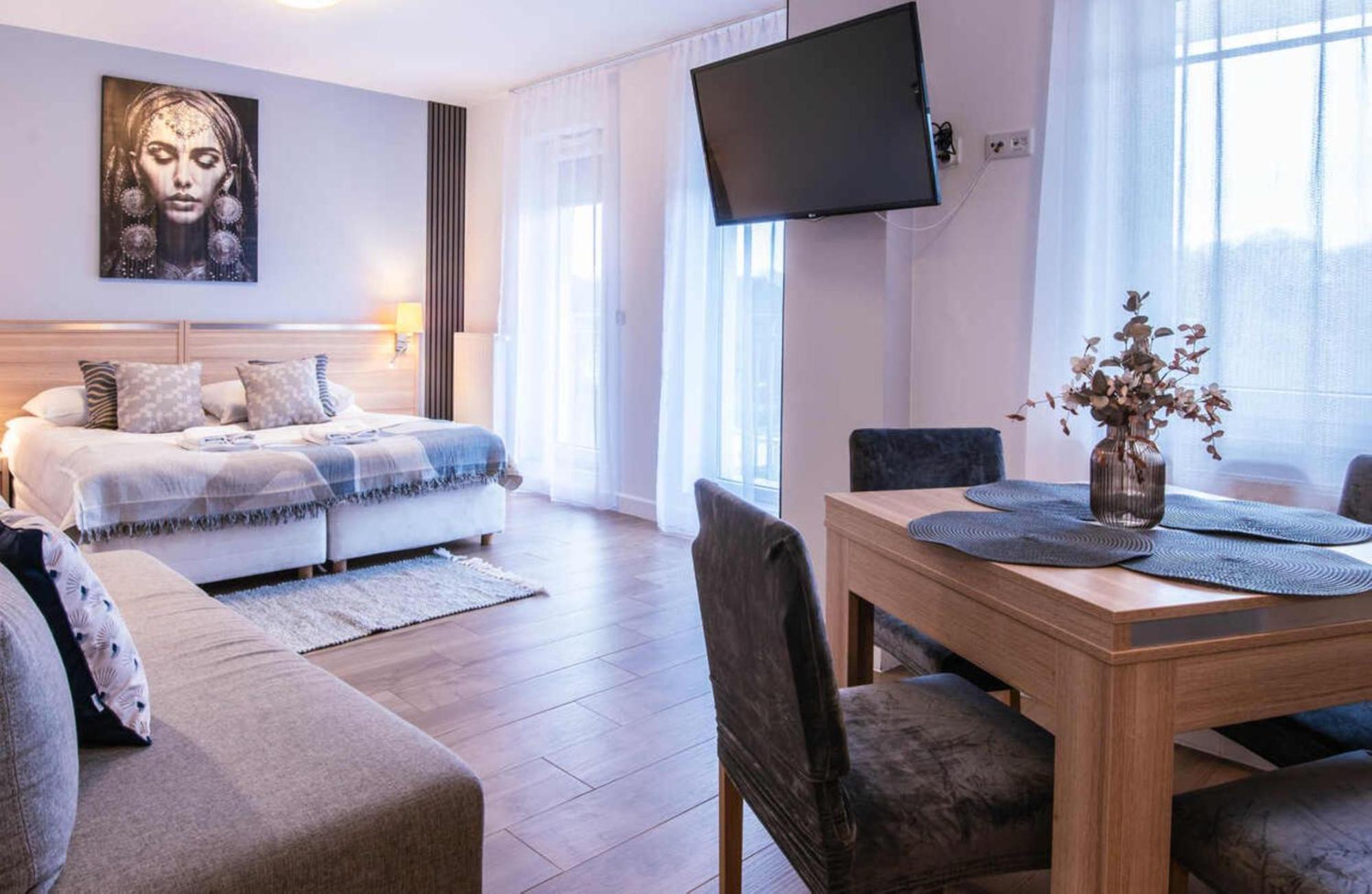 Apartamenty Na Wyspie - Aquamarina - Parking シフィノウイシチェ エクステリア 写真